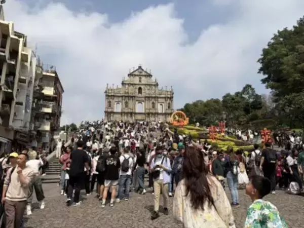 春節休暇期間、マカオで1日の入境者数が過去最高を記録