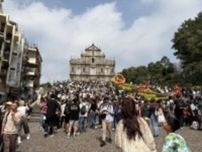 春節休暇期間、マカオで1日の入境者数が過去最高を記録