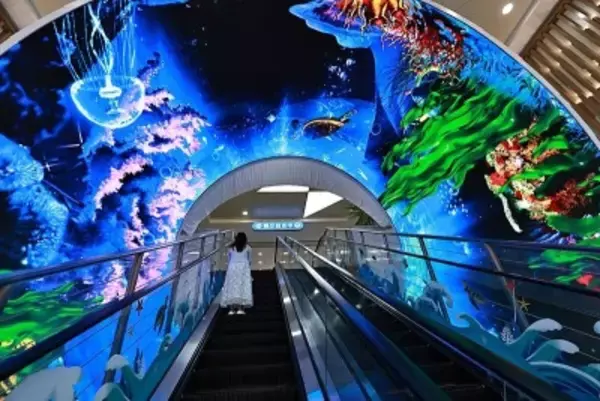 瀋海高速道路の山東日照サービスエリアに海をテーマにしたスペース誕生―中国