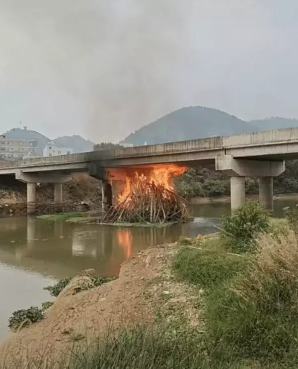 花火で遊んでいた中学生4人、うっかり橋を燃やしてしまう―中国