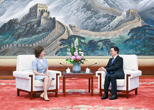 韓国家副主席、米国のチャオ元運輸長官と会談―中国