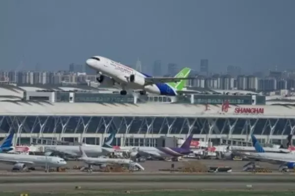 中国国産のC919高原型初号機が初飛行を完了