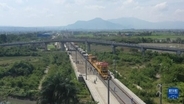 インドネシア・ジャカルタ-バンドン高速鉄道が軌道敷設開始