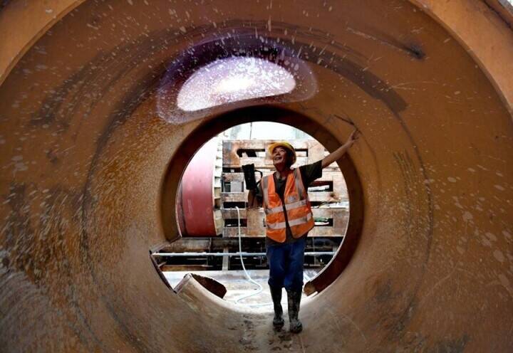 三亜市初の海底トンネル、海底部での初貫通が完了―中国