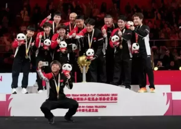 ＜卓球＞ITTF混合団体ワールドカップ、中国が8対1で日本に完勝し3連覇