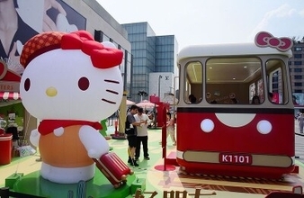 杭州でサンリオ「なかよし列車」ポップアップイベント―中国