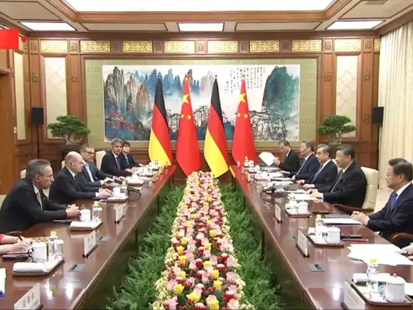「習近平主席、ドイツ首相と会談―中国」の画像