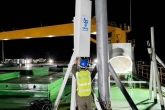 中国の「海上電力の心臓部」に5G基地局が開設