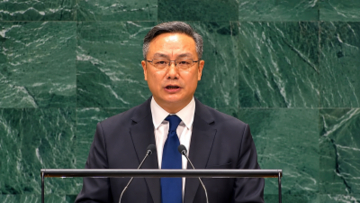 中国国連代表「イラン核問題の政治的解決を推進」