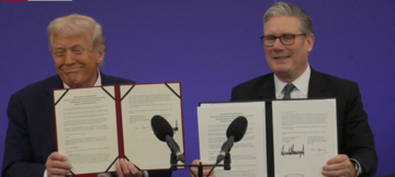 米英が先端技術分野の協力文書に署名