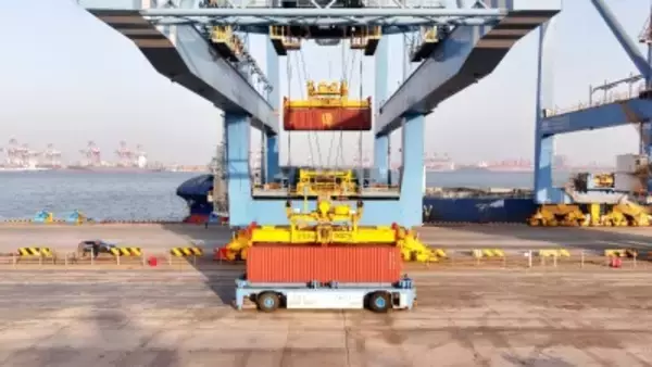 中国が初のコンテナ船全工程無人作業を実現