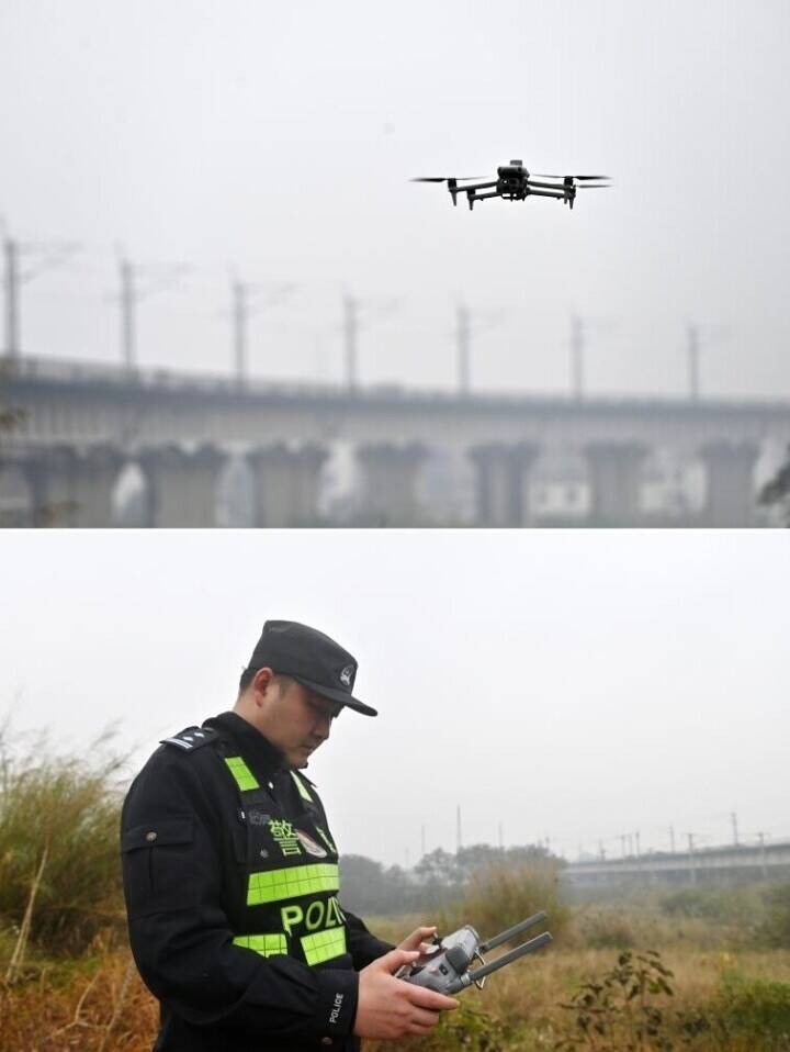 南寧市で特別輸送体制「春運」の安全を見守るドローン路線パトロール―中国