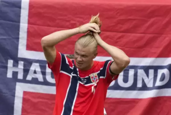 サッカーW杯で存在感を示すノルウェー代表ハーランド氏、中国でも商業価値が急上昇