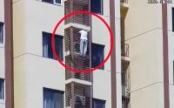 89歳女性、27階から21階まで外柵をつたって降りる―中国