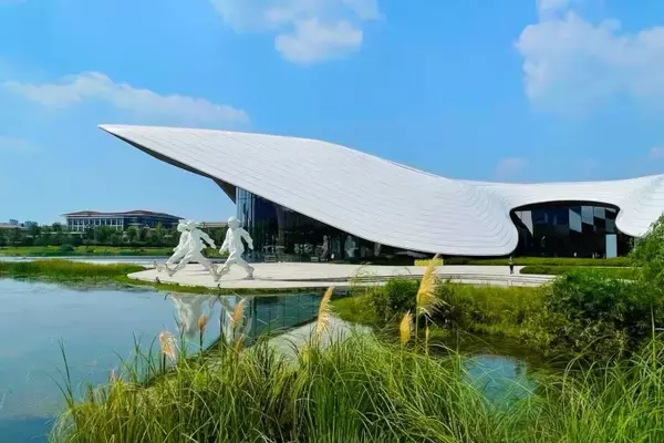 「美術館の展示作品に疑問の声「普通のはしごでは？」―中国」の画像