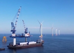 中国で新規稼働した洋上風力発電の総容量は全世界の78%=2025年