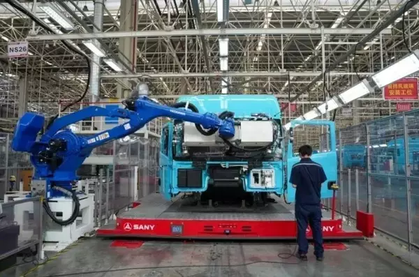 「三一智連大型トラック産業パーク、6分に1台ラインオフ―湖南省長沙市」の画像