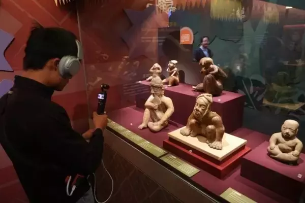 「「トウモロコシ・黄金・ジャガー――マヤとアンデスの古代文明展」が北京首都博物館で開幕」の画像