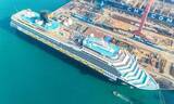 「青島で10万トン級超のクルーズ客船のメンテナンス実施―中国」の画像2