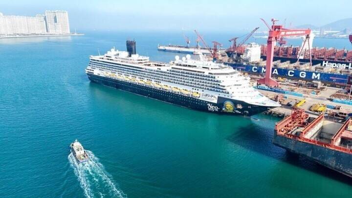 青島で10万トン級超のクルーズ客船のメンテナンス実施―中国