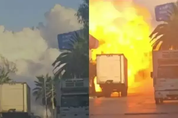 チリの天然ガス輸送車爆発、死者10人に