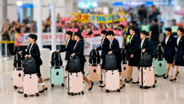 北朝鮮女子サッカー「ネゴヒャン」が韓国入り、空港で歓迎コール―香港メディア