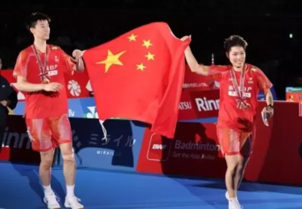 バドミントン・ジャパンオープンの混合ダブルスで中国が優勝