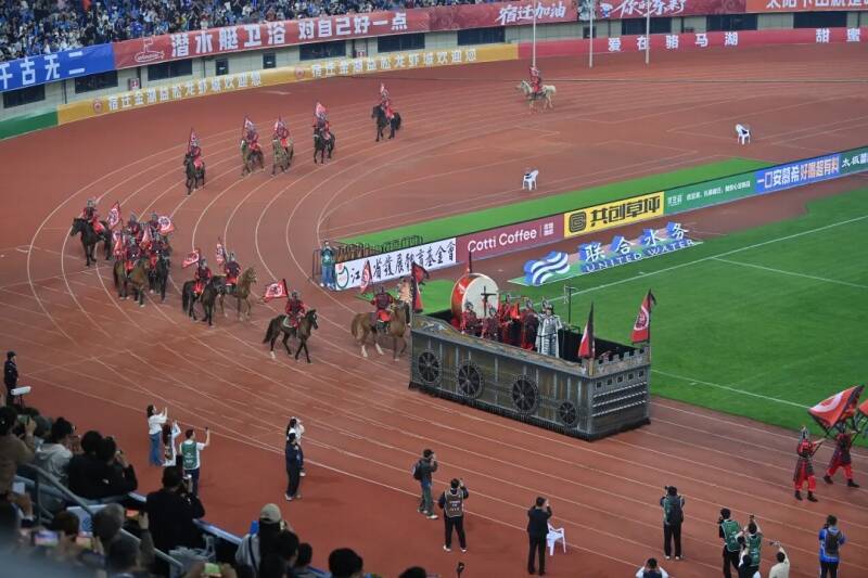 江蘇省宿遷市で開催の都市サッカーリーグに「西楚の霸王」が登場―中国