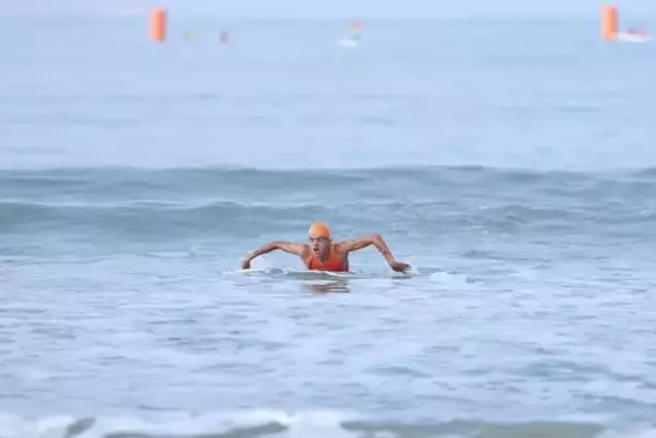 「アジアビーチゲームズで中国代表に初の金メダル―海南省三亜市」の画像