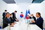 「韓国とフランスは仲間」「さすが文化大国」マクロン仏大統領のSNSに韓国語のコメントが殺到