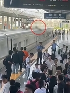 高速鉄道の屋根によじ登った男性が感電、けいれんし火花も「命に別条ない」―中国