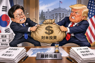 米韓の対米投資協議が難航、決裂の可能性も＝韓国ネット「絶対に譲るな」「時間を稼ぐのが正解」