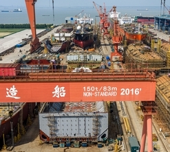 上半期の中国海船の新規受注量は前年同期比105．2％増加