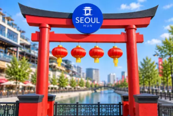 ウズベキスタンの「ソウル門」に鳥居と中国風提灯？＝韓国ネット「韓中日コラボ」「逆に笑える」