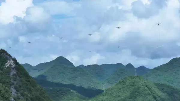 「農村地域へ広がる「低空経済」―中国」の画像