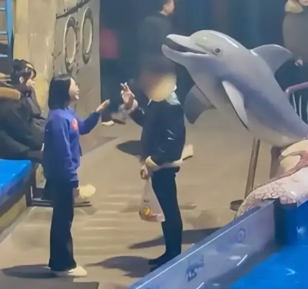 水族館のシロイルカ、館内で注意されても喫煙続けた男性に水を吹きかける―中国