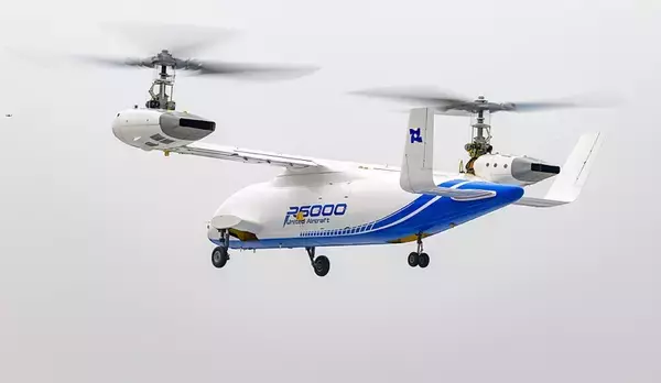 中国の6トン級ティルトローター無人航空機、四川省で初飛行に成功