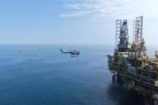 中国の海上油田、複数のシーンでドローンの応用が実現