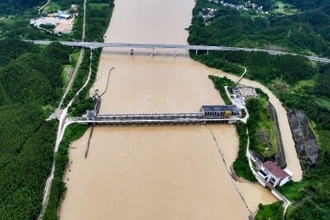 中国の主要河川流域、一部で増水の恐れ