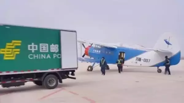 中国初の渤海横断ドローン物流ルートが開設