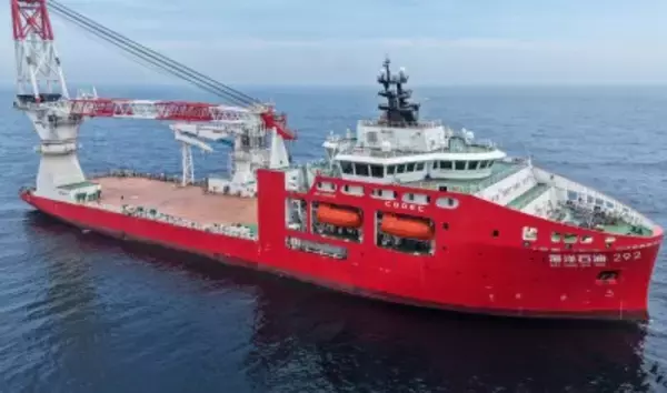 中国独自開発の次世代型多機能深海エンジニアリング船が引き渡し