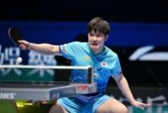 ＜卓球＞張本智和が勝利、マカオの会場では張本への声援も飛ぶ