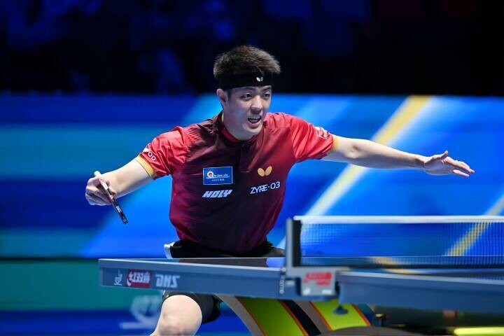 ＜卓球＞張本智和が勝利、マカオの会場では張本への声援も飛ぶ