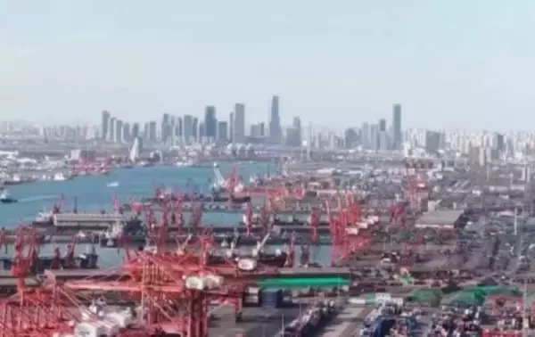 中国主要港7月出港積載量、前年比56．4%増