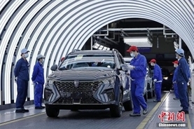 新型コロナ対策と生産の両立、上海汽車の臨港乗用車生産拠点が生産再開