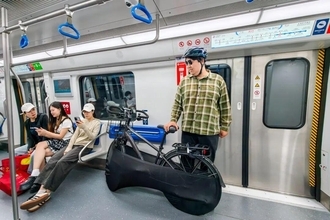 北京で地下鉄への自転車持ち込みを試行、1回30元