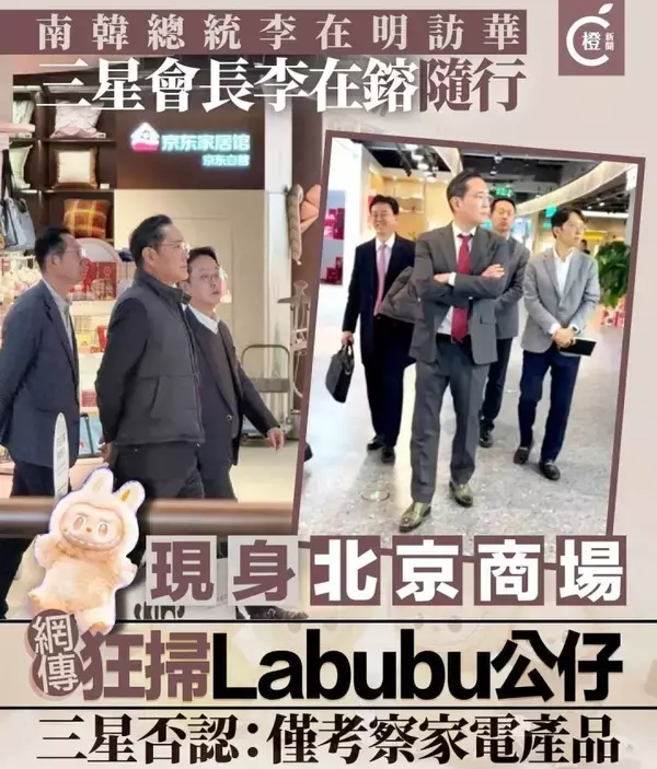 「サムスン、「李在鎔会長が北京でラブブ購入」を否定―中国メディア」の画像