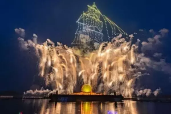重慶でドローン＆花火ショーを定期開催、西南エリア初―中国