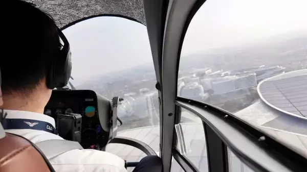 「中国春節、ヘリコプターで帰省、長江デルタ地域の低高度路線の予約爆増―シンガポールメディア」の画像