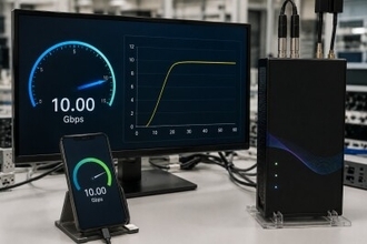 6G端末試作システム、実測での下りピーク速度が10Gbpsに到達―中国